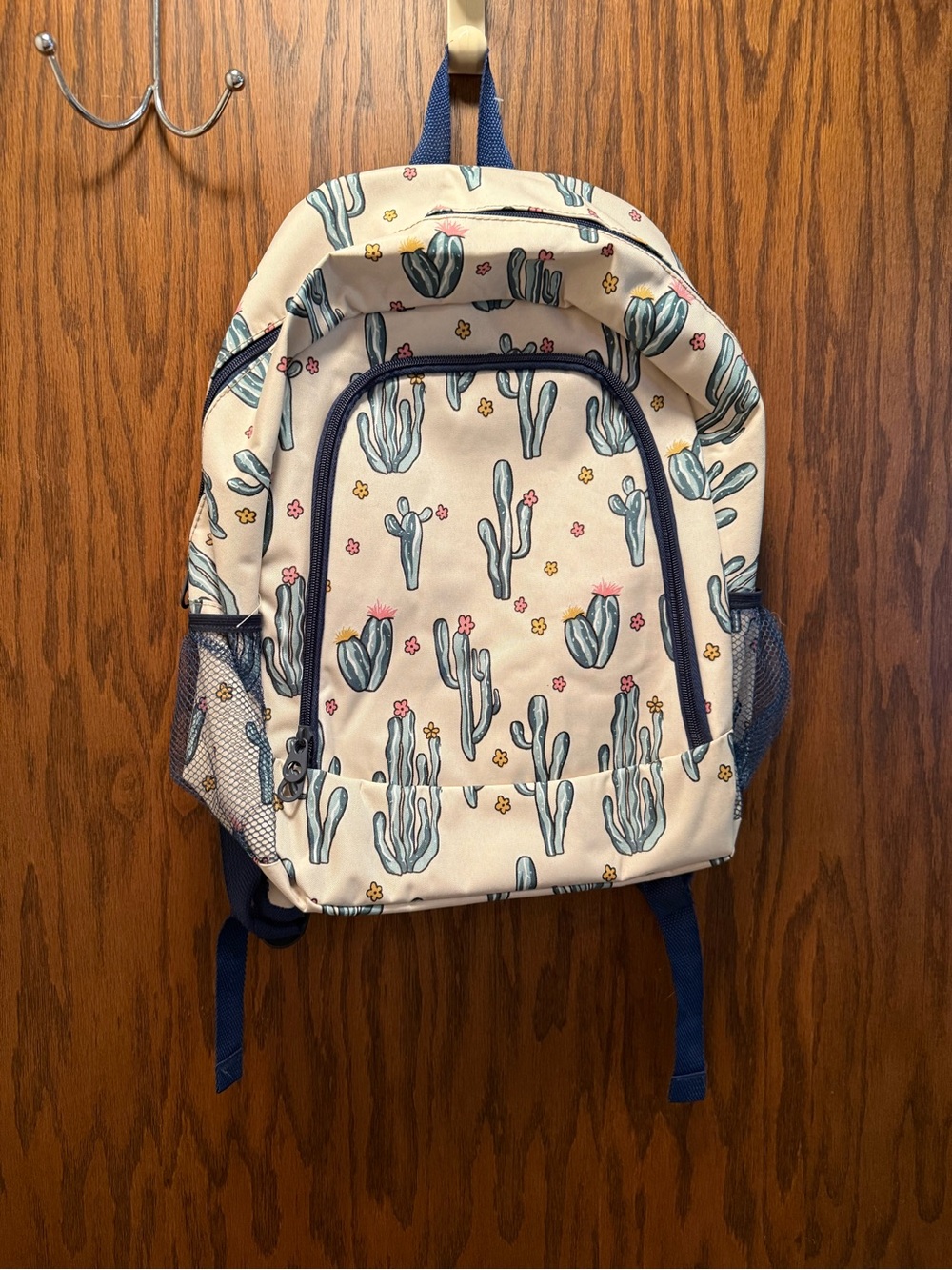 Cactus Print Backpack - Brand New